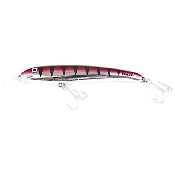 Halco Twisty 20 Chrome//Green 3//4 oz Casting Lure